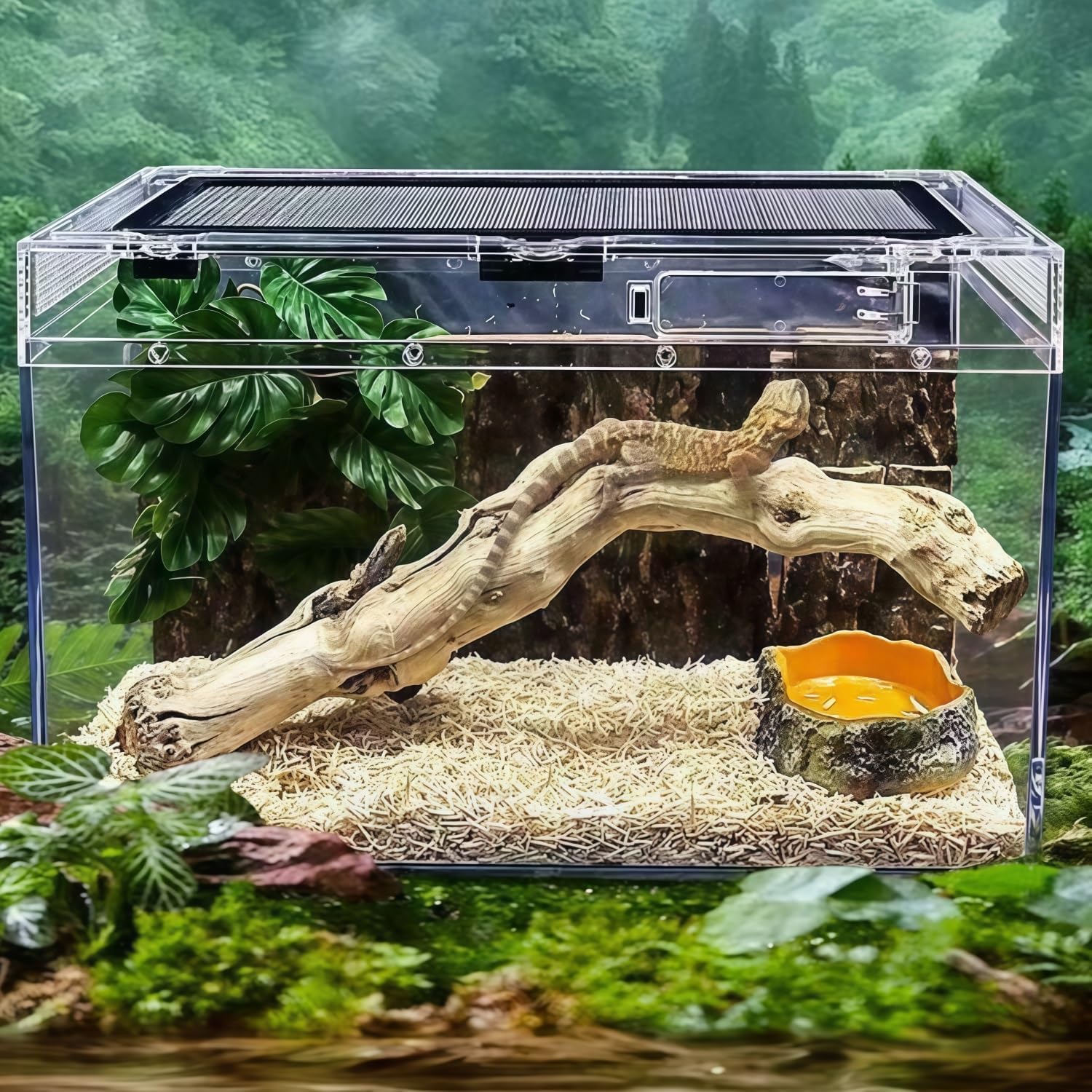 Amazon | 爬虫類飼育メッシュケージ、カメレオンボックス、の無